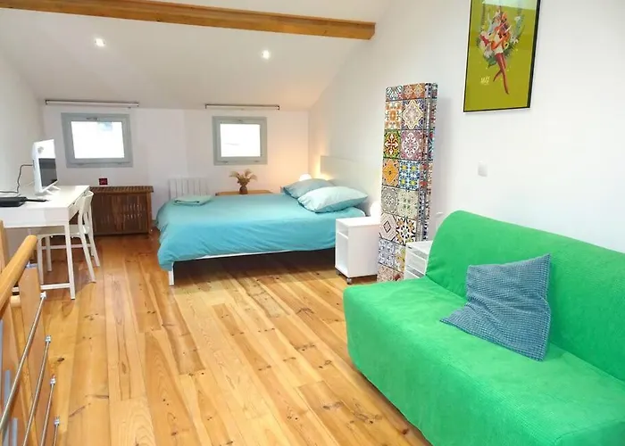 Agreable Maison Au Centre Historique De Avec Garage Semesterbostad Foix